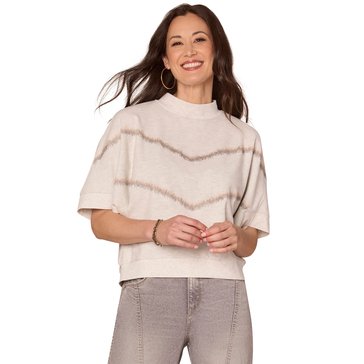 Democracy Women's Dolman Sleeve Mock Neck Sweater