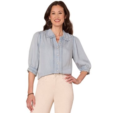 Democracy Women's Button Down Blouse