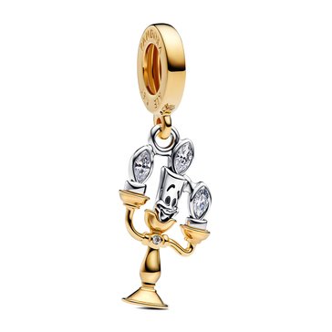 Pandora x Disney Beauty and the Beast Lumiere Dangle Charm