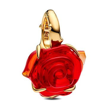 Pandora x Disney Beauty and the Beast Enchanted Rose Dangle Charm