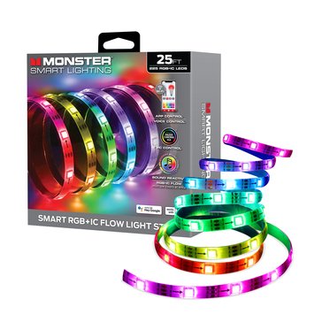 Monster LED Indoor Light Strip 25-Feet