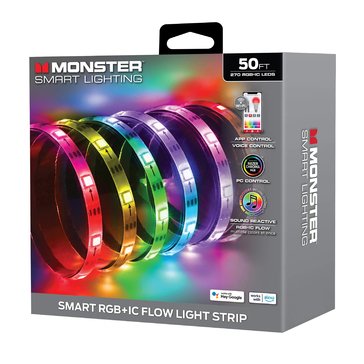 Monster LED Indoor Light Strip 50-Feet