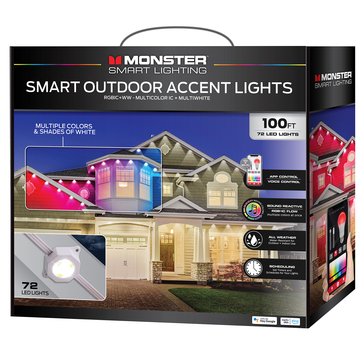 Monster LED Permanent Outdoor Lights 100-Feet