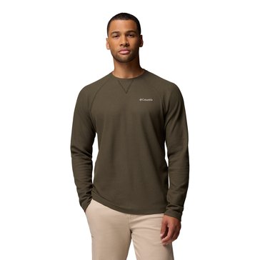 Columbia Men's Pitchstone Knit Crew II Long Sleeve Shirt