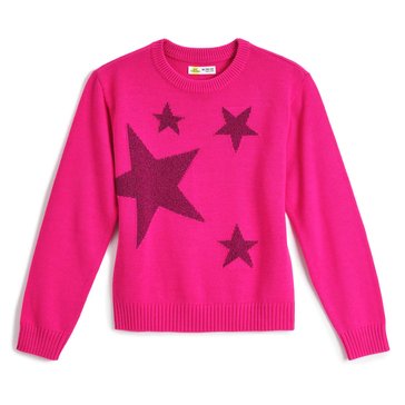 Liberty & Valor Big Girls' Star Sweater