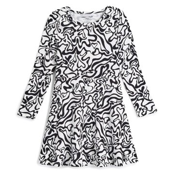 Liberty & Valor Big Girls' Heart Swirl Dress