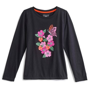 Liberty & Valor Big Girls' Floral Graphic Tee