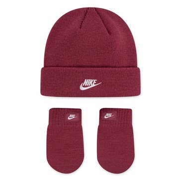 Nike Baby Girls' Can Futura Beanie Glove Set
