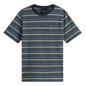 Vans Big Boys' Short Sleeve Cameron Striped Knit Tee
