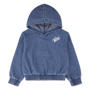 Levi's Little Girls' Denim Hoodie