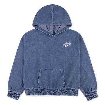 Levi's Big Girls' Denim Hoodie
