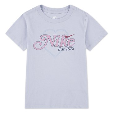 Nike Little Girls' Varsity Prep Heart Graphic Tee