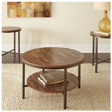 Steve Silver Sedona Silvershield Occasional Tables, Set of 3