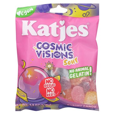 Katjes Cosmic Visions Sweet and Tangy Gummies, 4.9 oz