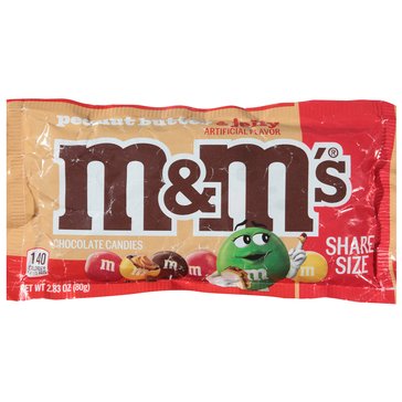 M&M'S Share Size Peanut Butter & Jelly Candies, 2.83oz