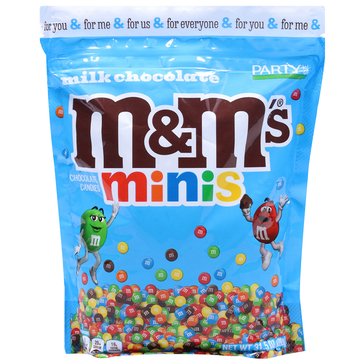 M&M'S Party Size Mini Milk Chocolate Candies, 31.5oz