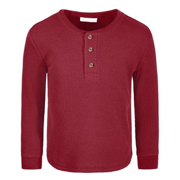 Liberty & Valor Toddler Boys' Thermal Henley
