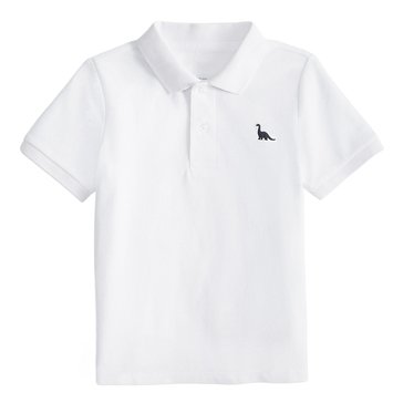 Liberty & Valor Toddler Boys' Solid Dino Polo