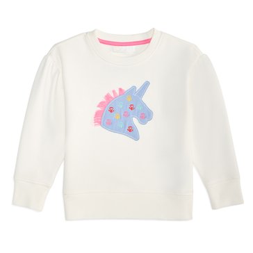 Liberty & Valor Toddler Girls' Unicorn Sweatshirt