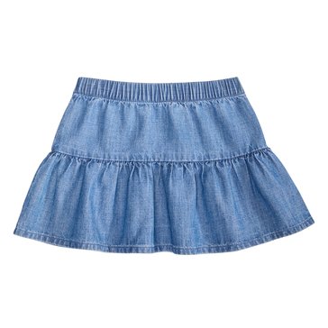 Liberty & Valor Toddler Girls' Chambray Skirt