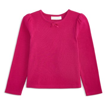 Liberty & Valor Toddler Girls' Long Sleeve Ribbed Tee