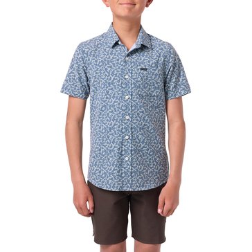 O'Neill Big Boys' Short Sleeve Traveler UPF Traverse Button Up Shirt
