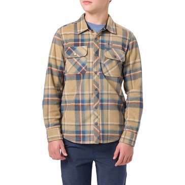 O'Neill Big Boys' Glacier Plaid Superfleece Shirt