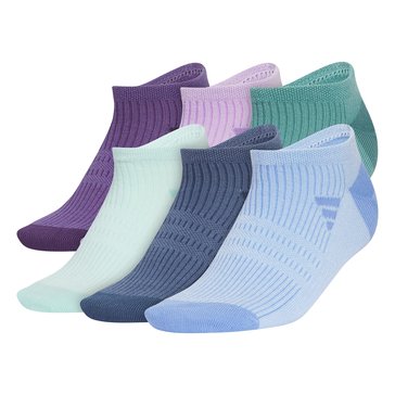 Adidas Women's Superlite 3.0 No Show Socks, 6-Pack