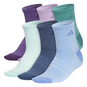 Adidas Women's Superlite 3.0 Quarter Socks, 6-Pack