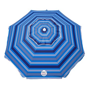 Rio 7-Foot Umbrella Integrated Sand Anchor, Wind Vent and Carry Bag