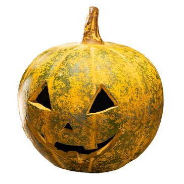 Gerson International Terracotta Fall Jack-O-Lantern Pumpkin