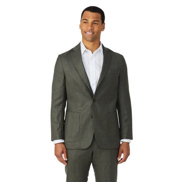 Brooks Brothers Men's Wool Three Button Side Vent Classic Suit Jacket 
