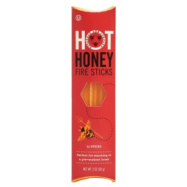 Savannah Bee Hot Honey Straws, 2oz