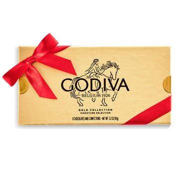 Godiva Red Ribbon Gold Collection, 8-Piece