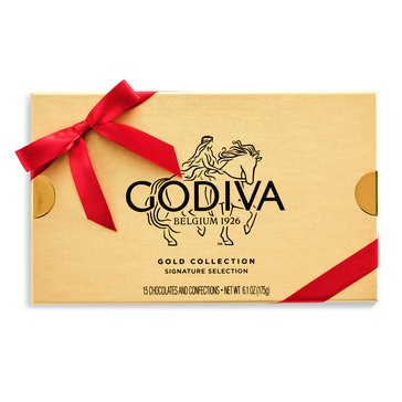 Godiva Red Ribbon Gold Collection, 15-Piece