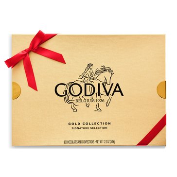 Godiva Red Ribbon Gold Collection, 30-Piece