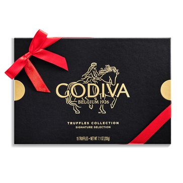 Godiva Red Ribbon Signature Truffles, 15-Piece