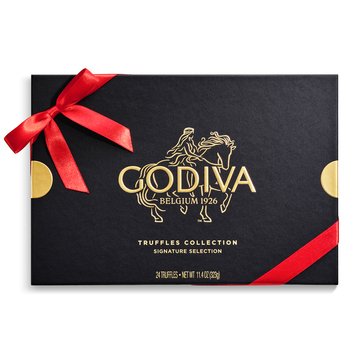 Godiva Red Ribbon Signature Truffles, 24-Piece