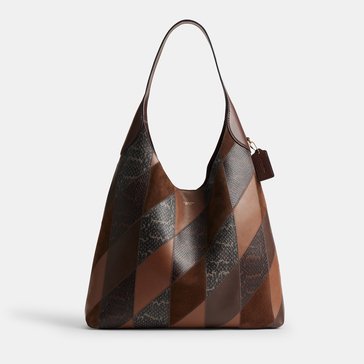 COACH Snake Patchwork Brooklyn Shoulder Bag 39