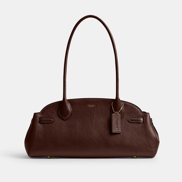 COACH Glazed Leather Empire Carryall 34