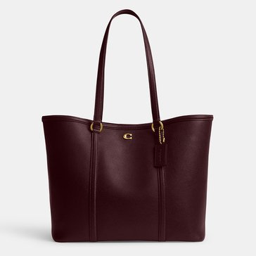 COACH Refined Pebble Leather Legacy Tote