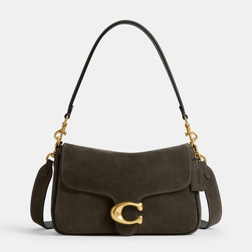 COACH Suede Soft Tabby Shoulder Bag