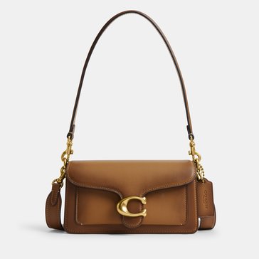 COACH Glovetanned Leather Tabby Shoulder Bag 20 With Burnishing