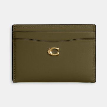 COACH Refined Calf Leather Essential Card Case