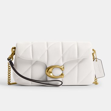 COACH Quilted Leather Tabby Chain Crossbody 19