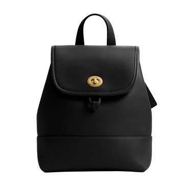 COACH The COACH Originals Glovetanned Leather Turnlock Backpack