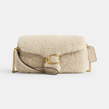 COACH Shearling Tabby Chain Crossbody 19