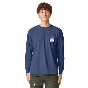Navy Pride by Coastal Edge 10.13 Collection Bell Long Sleeve Tee