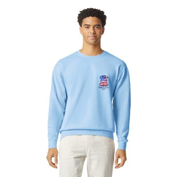 Navy Pride by Coastal Edge 10.13 Collection Bell Fleece Crew