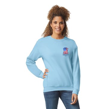 Navy Pride by Coastal Edge 10.13 Collection Bell Fleece Crew